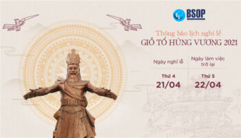 BSOP thông báo chính thức nghỉ Lễ Giỗ tổ Hùng Vương