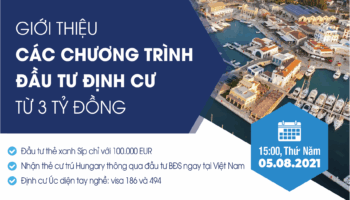Những diễn giả của BSOP SUMMER EXPO cuối cùng bật mí về định cư châu Âu và Úc