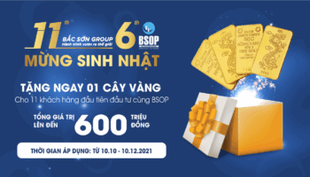 Ưu đãi lớn mừng sinh nhật Bắc Sơn Group và BSOP