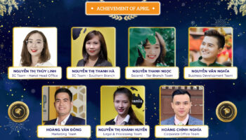 BSOP ACHIEVEMENT OF APRIL: Vinh danh nhân sự có thành tích xuất sắc tháng 4/2022