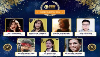 BSOP ACHIEVEMENT OF JULY: QUÝ MỚI – MỤC TIÊU MỚI – THÀNH TÍCH MỚI