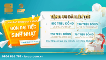 Đại tiệc ưu đãi giá trị chưa từng có – đón Sinh nhật 12 năm Bắc Sơn Group