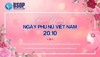 BSOP CHÚC MỪNG NGÀY PHỤ NỮ VIỆT NAM 20/10