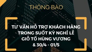 BSOP HỖ TRỢ KHÁCH HÀNG TRONG SUỐT KỲ NGHỈ LỄ GIỖ TỔ HÙNG VƯƠNG & 30/04-01/05/2023