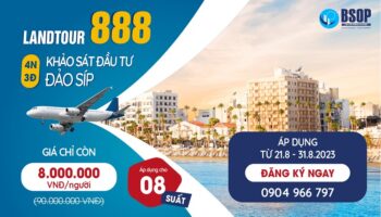 Khảo sát đầu tư đảo Síp với “Landtour-888” của BSOP