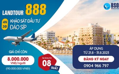 Khảo sát đầu tư đảo Síp với “Landtour-888” của BSOP
