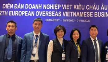 BSOP tham dự Diễn đàn Doanh nghiệp Việt kiều châu Âu lần thứ 12 tại Hungary