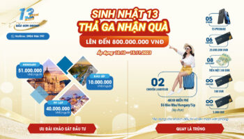 Ưu đãi lớn chưa từng có, Bắc Sơn tặng quà thả ga mừng sinh nhật lần thứ 13
