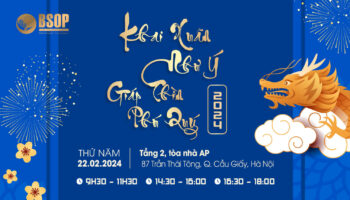 Mời tham dự chương trình “KHAI XUÂN NHƯ Ý – GIÁP THÌN PHÚ QUÝ” cùng BSOP