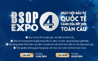 BSOP EXPO MÙA 4: CÔNG BỐ NỘI DUNG CHI TIẾT SỰ KIỆN TẠI TP-HCM