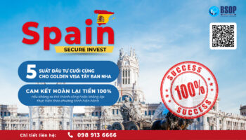 5 suất đầu tư cuối cùng cho Golden Visa Tây Ban Nha – Cam kết hoàn tiền 100%