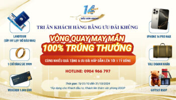 Bắc Sơn Group sinh nhật 14 năm – Tặng quà và ưu đãi đầu tư lên đến 1 tỷ đồng