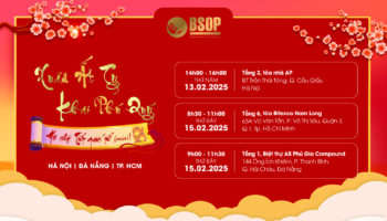 Mời tham dự sự kiện Tuần lễ Khai xuân Ất Tỵ 2025 cùng BSOP