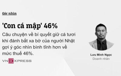 ‘Con cá mập’ 46% –  Góc nhìn của TGĐ Lưu Minh Ngọc trên Vnexpress