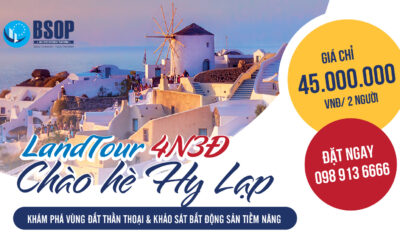 Chào hè Hy Lạp 2025: Khám phá vùng đất thần thoại & Khảo sát bất động sản tiềm năng