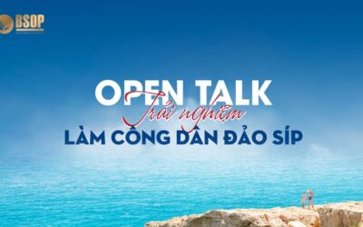 Mời tham dự chương trình OPEN TALK: Trải nghiệm làm công dân đảo Síp
